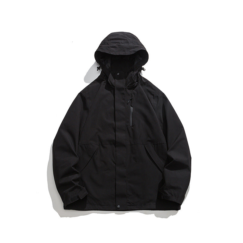Jack Chuanyang Mountain Trendy Brand Outdoor Rush Jacket Couple's Jacket Men's and Women's Three-in-One Removable Windproof Waterproof Suit