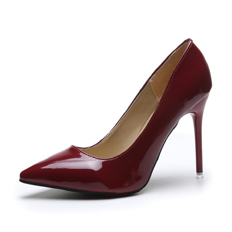 Women's High Heels Women's Large Size Flats 10.5cm High High Heels Size 35-44