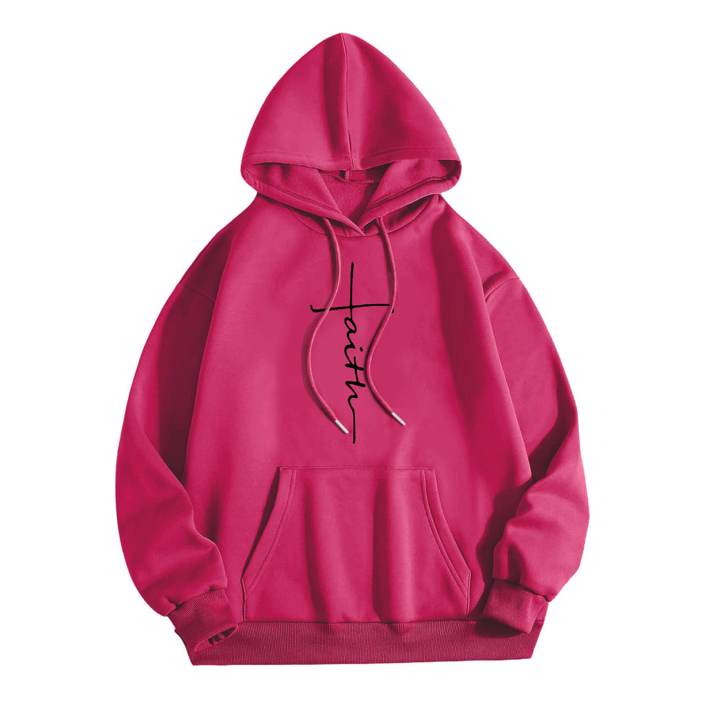 2024 Men's and Women's New Women's Printed Long Sleeve Hoodie Sweatshirt