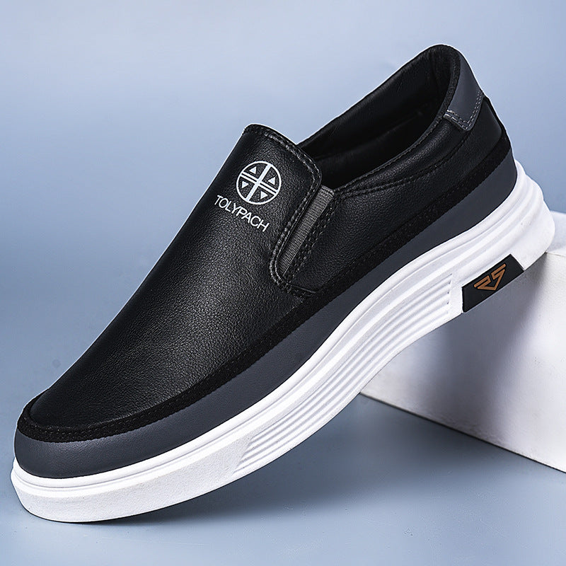 2025 Spring New plus size Men's Doug Shoes Breathable Casual Loafers Fashion Shoes Trendy Men's Shoes