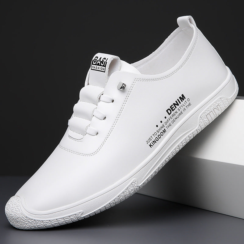 2026 New Casual Men's Shoes, Breathable Trendy Loafers, Slip-On Loafers, Soft-Soled White Shoes, Direct Sales from the Manufacturer