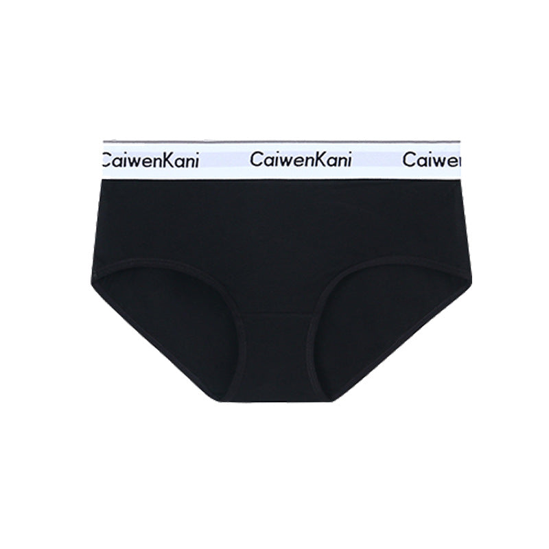 Japanese Women's Underwear All Pure Cotton Seamless Breathable Simple Mid-Waist Girls' Briefs Sports Shorts Wholesale