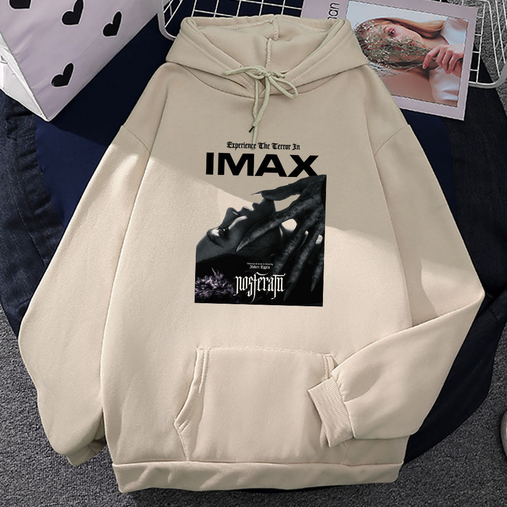 Nosferatu Horror Movie Printing Hoodies Long Sleeve Winter H