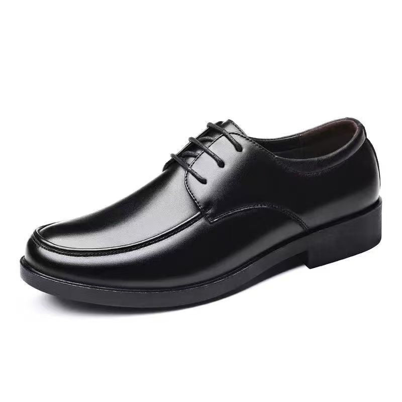 2025 New Summer Casual Leather Shoes, Soft Sole, Business Formal Wear, Wear-Resistant, Non-Slip, Fashionable and Versatile, Men's Shoes for Work