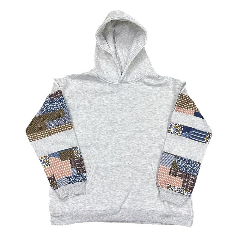 Angel Large Letter Printed Hooded Sweater Hip-Hop Hoodie American Style Retro Long Sleeve Sweater