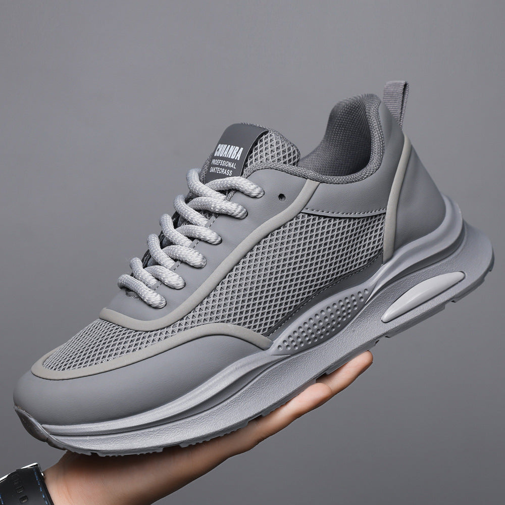 Men's Sneakers New Summer Breathable Soft-Soled Dad Shoes Men's Casual Mesh Shoes Soft-Soled Versatile Shoes Men's Shoes