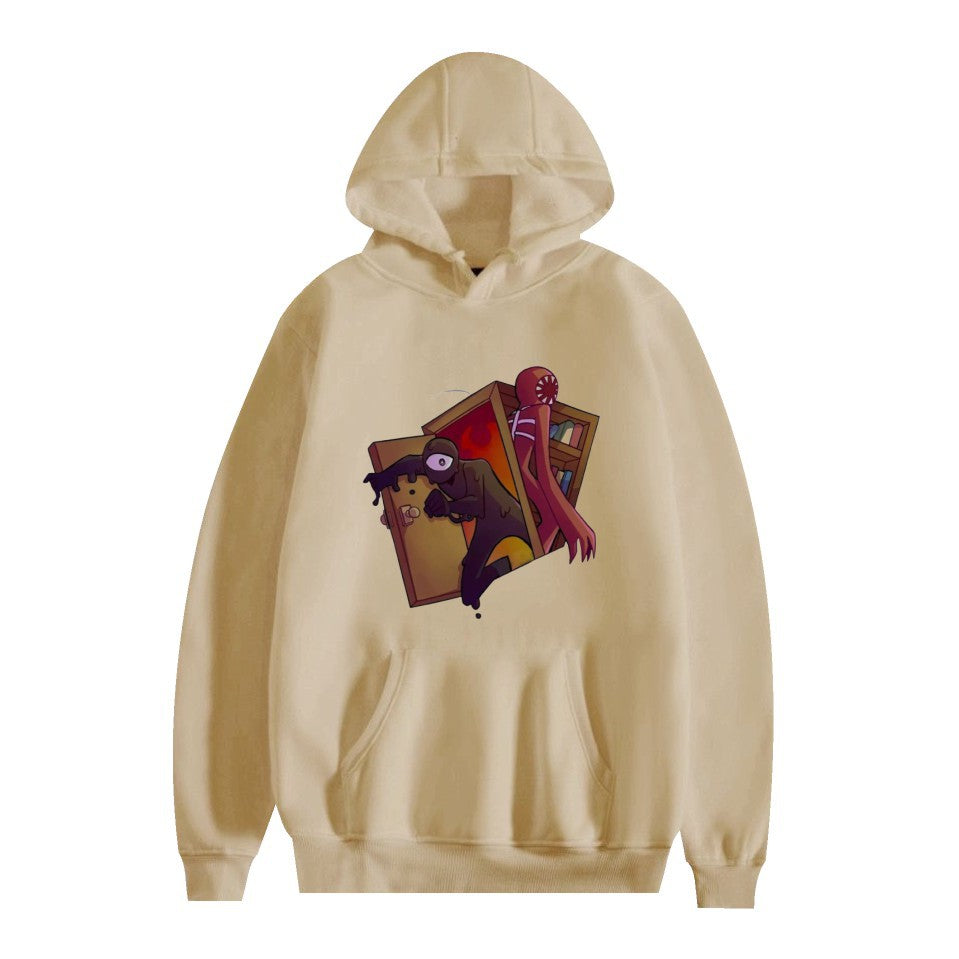 New Anime peripheral hoodie cross-border printed hooded two-dimensional autumn and winter hoodie men's and women's same sweater