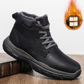 Northeast Snow Boots Outdoor Fashion Leisure Sports Lock Warm Men's Shoes Cushioning Shock Absorbing Wear-resistant Antifreeze Cotton Boots for Men