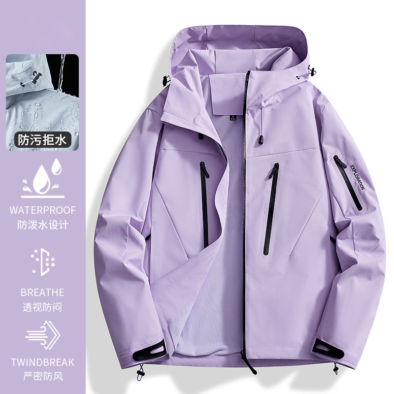 Woodpecker Jacket Girls New Autumn Three-In-One Outdoor Waterproof Small and Beautiful Sports Windproof Jacket