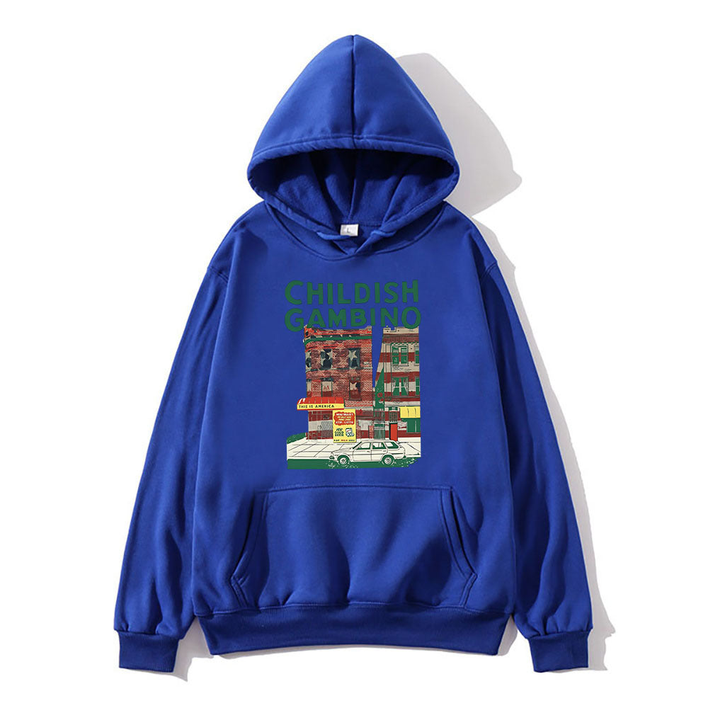 Childish Gambino Hoodies Men's Clothing Long Sleeve Men Women H