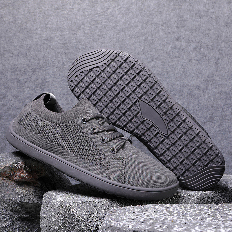 Cross-Border Large Size Men's Casual Breathable Barefoot Wide-Toe Shoes for Couples Outdoor Cycling and Running Lightweight Sports Shoes Wholesale