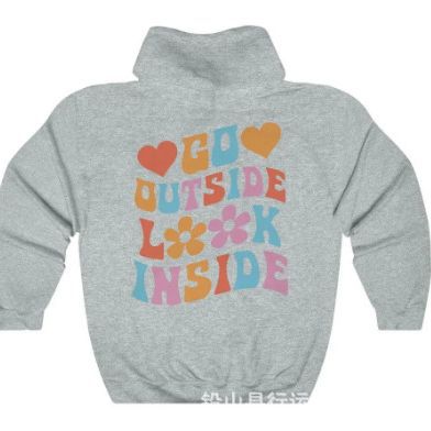 Pullover Round Neck Sweatshirt for Women Spring & Fall Thin 2023 Popular Loose Top Trend