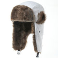 Autumn and Winter Camouflage Lei Feng Hats for Men and Women, Outdoor Cycling Windproof and Cold-Proof Ski Hats, Thickened Ear Protection Hats, Cross-Border