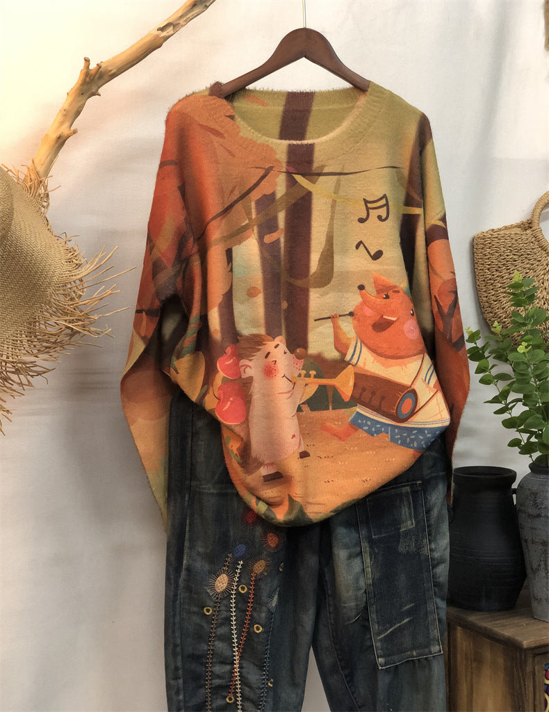 Autumn and Winter New Pullover Sweaters, Girly Style Sweaters, Outer Wear Sweaters, Slimming Internet Celebrity Tops, Women's Sweaters Wholesale