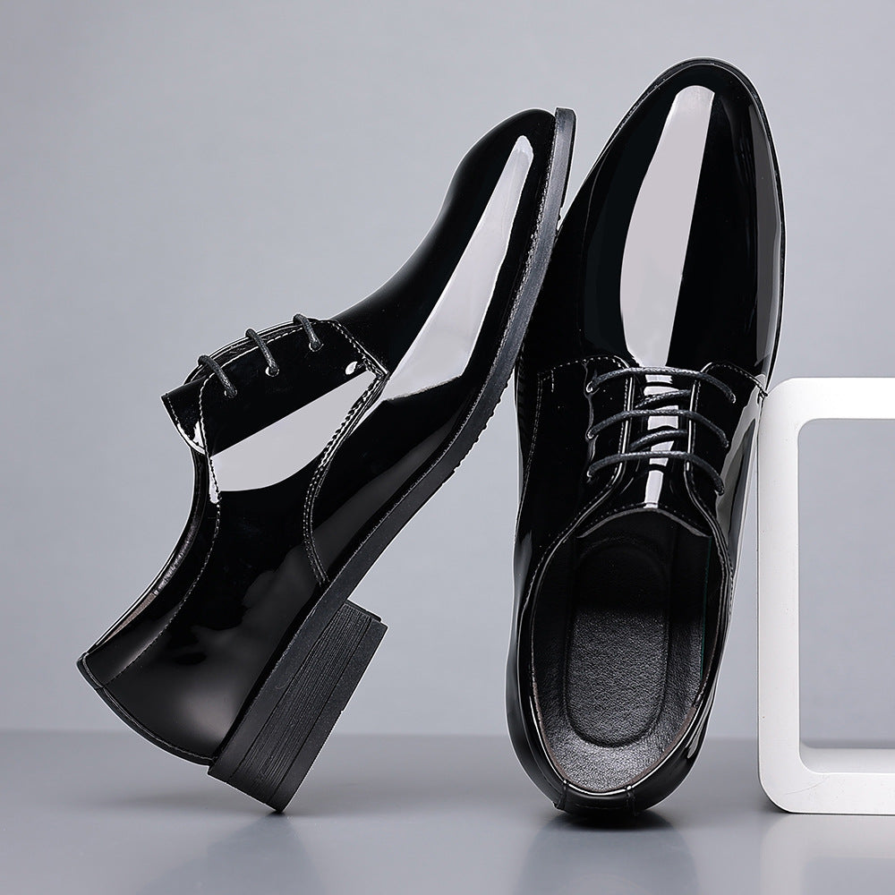 Men's Shoes Business Dress Shoes Men's All-match Fashion British Trendy Groom Shoes Men's Casual Shoes