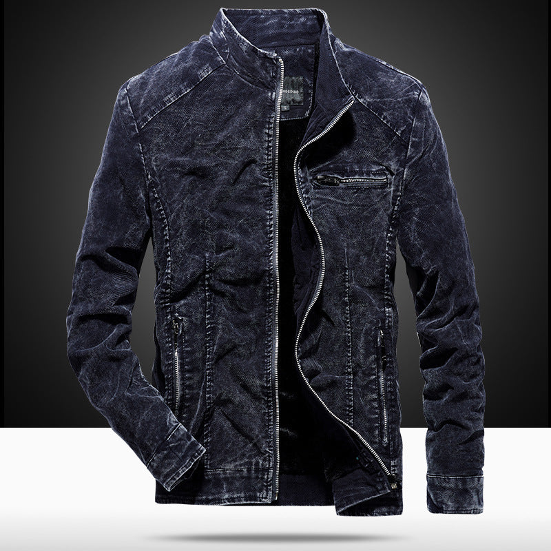 2018 autumn Denim coat men's youth jacket Korean fashion slim men's clothes men's jacket batch
