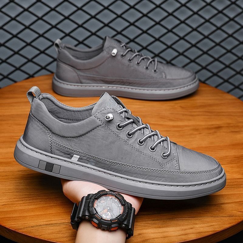 Men's sneakers  autumn new cross-border Ice Silk breathable casual men's sneakers