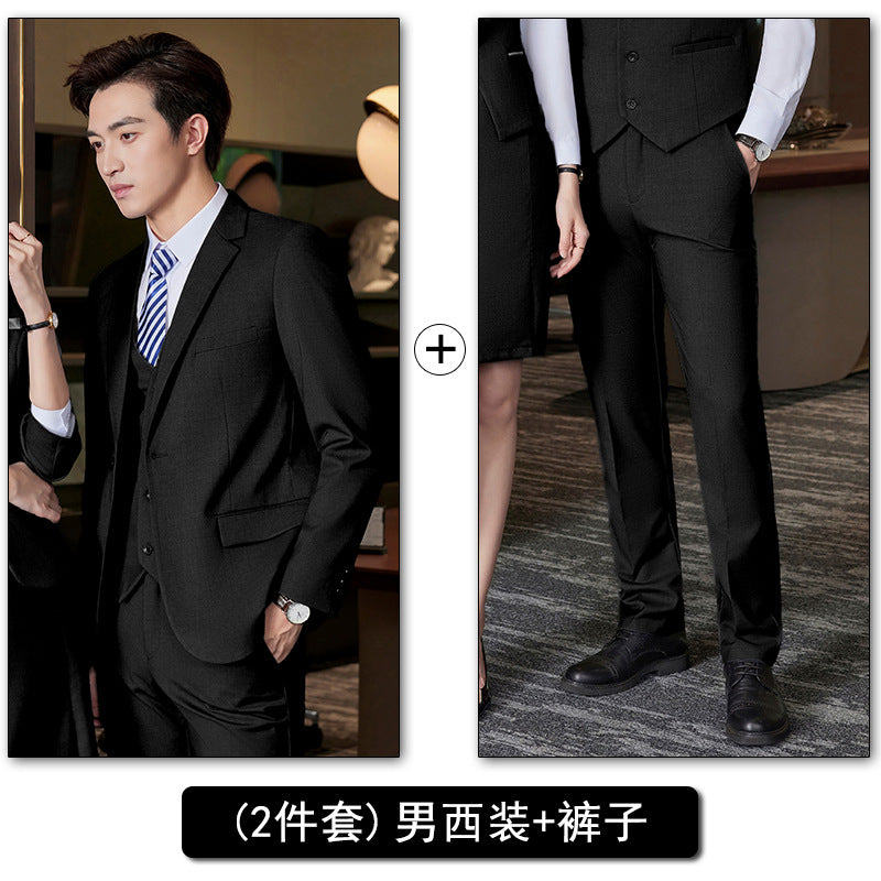 Professional Vest Suit Suit Female Property Jewelry Hotel Ktv Front Desk Receptionist Beautician Work Clothes