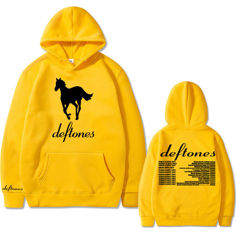 [Cross-border European Code] Deftones Hoodie Funny Retro y2k Vintage Hoodies