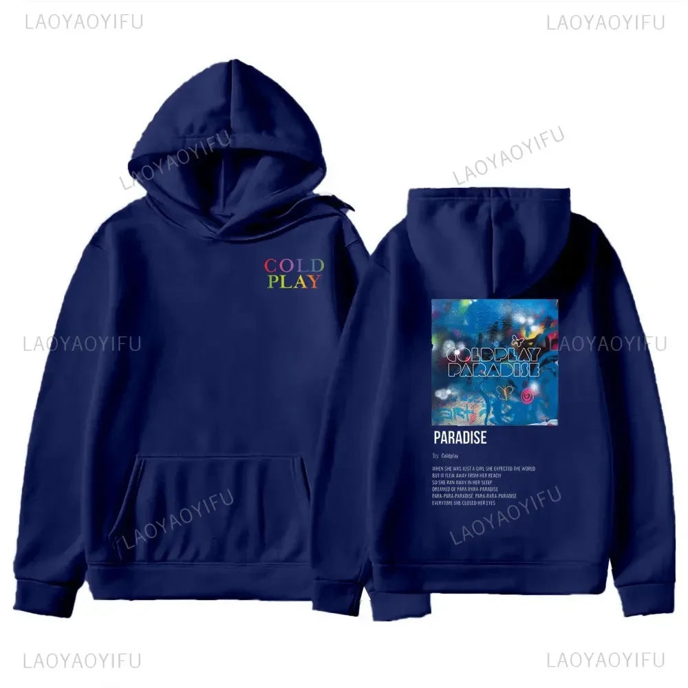 2025 Retro Street Pop Band Hoodies Men's Fashion Pullover Co