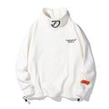 Sweatshirt 2023 Autumn and Winter Fashion Fleece-Lined Thick Warm Turtleneck Top Casual Trendy Men's Clothing Brand