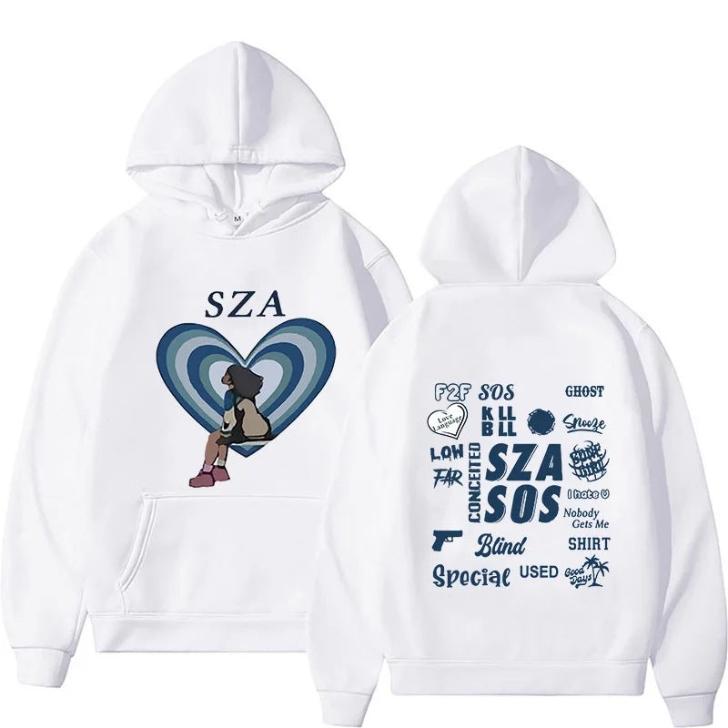 Sza Drive Funny Meme t Shirt Men's Casual Cotton Vintage Sho