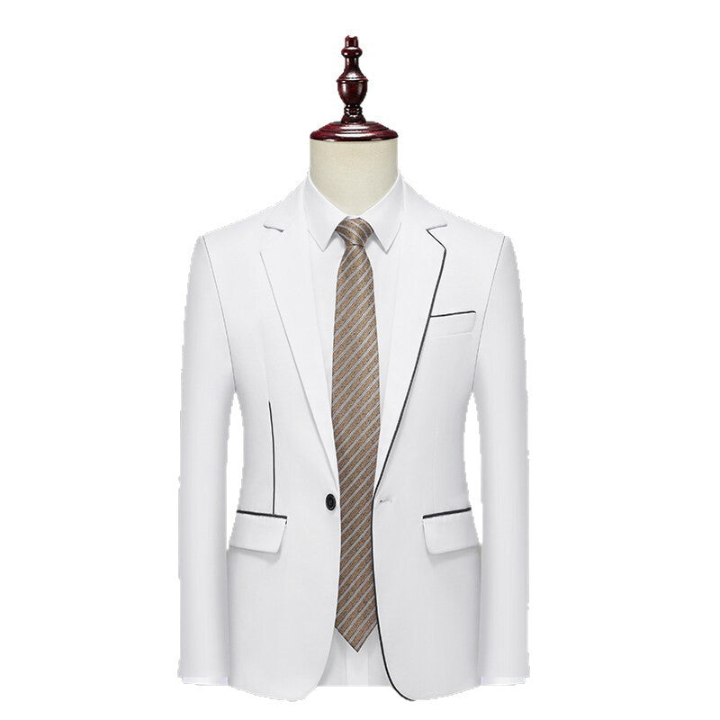Foreign Trade Spring and Autumn New Men's Suits Business Korean Style Trendy Jackets Casual Handsome Men's Tops Single Suits