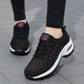 Casual Sports Shoes for Women, All-Season Mom Shoes, Dance Shoes, Air-Cushioned Wedge Heels, Thick-Soled Running Shoes, Export Large Size Women's Shoes