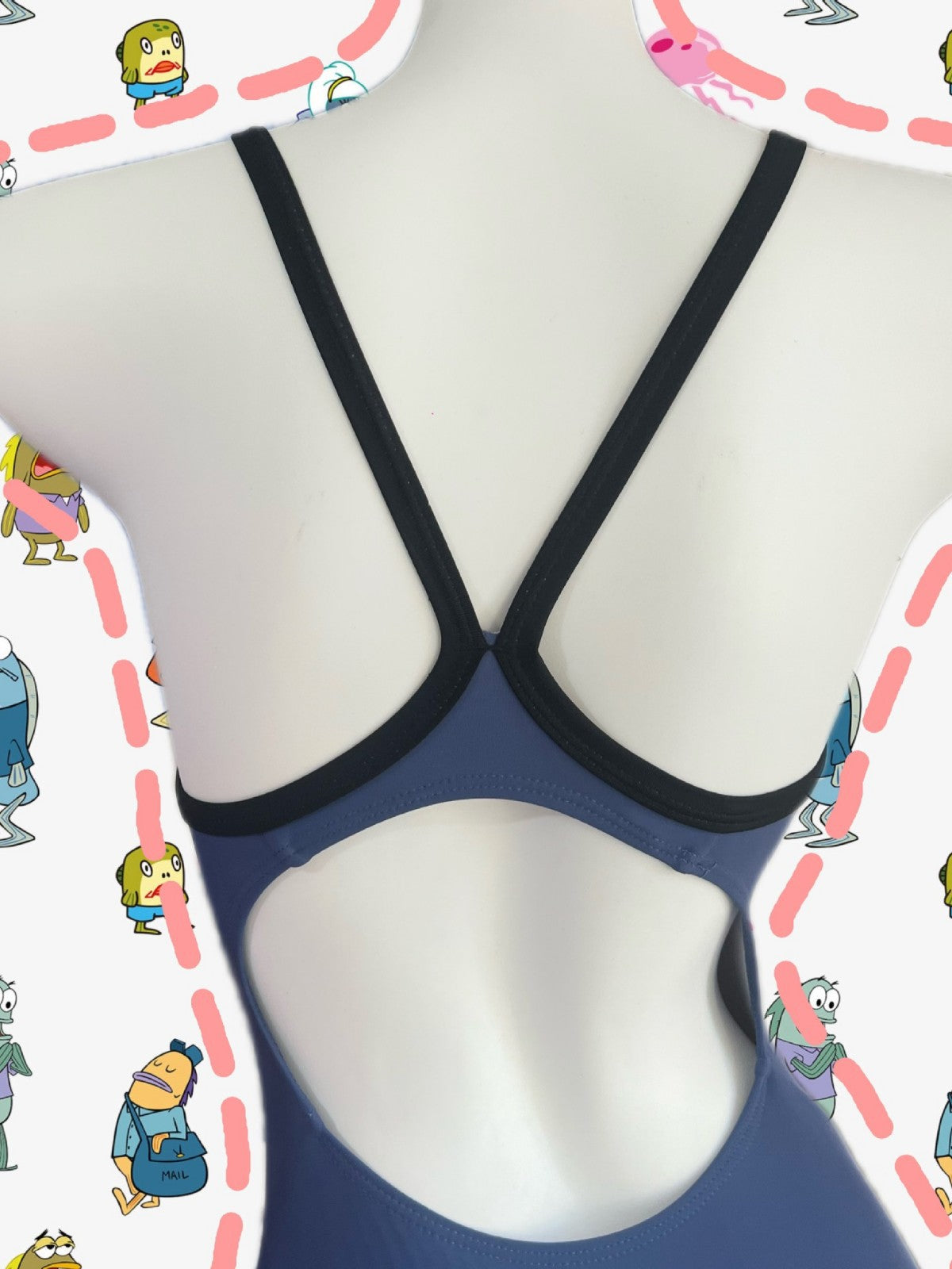 2025 New Swimsuit for Women, High-End Racing One-Piece Triangle Slimming Look Belly-Covering Swimsuit for Swimming Pools, Original