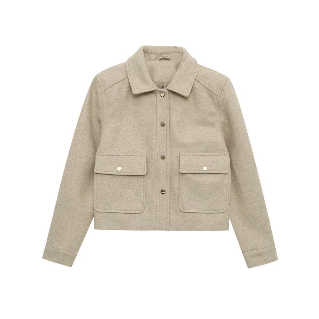 Z Brand 2025 Autumn New Wholesale Fashionable and Elegant Women's Soft Short Jacket Coat for Women 3046260