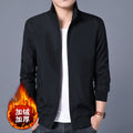 2024 New fleece-lined jacket men's coat fleece-lined thickened stand collar jacket 1918 jacket men