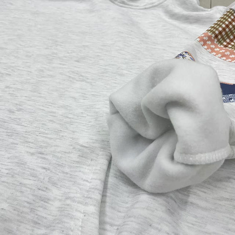 Angel Large Letter Printed Hooded Sweater Hip-Hop Hoodie American Style Retro Long Sleeve Sweater