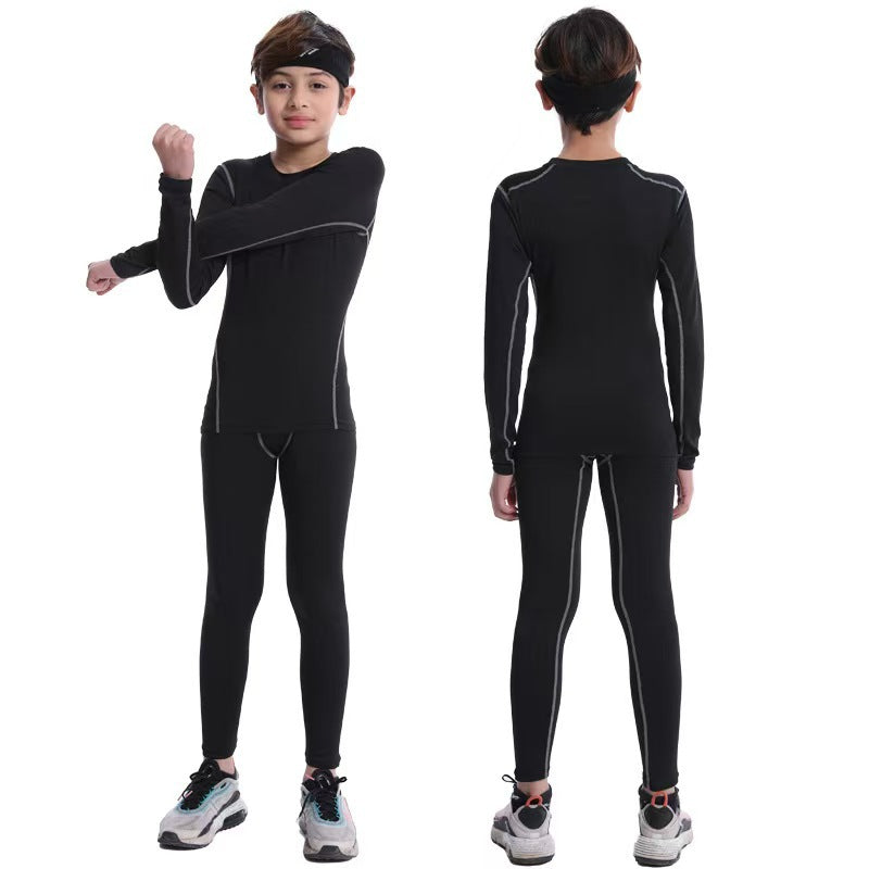 Children's Leggings Training Clothes Quick-drying suit Students Basketball Football Running Fitness Kids Sports Leggings