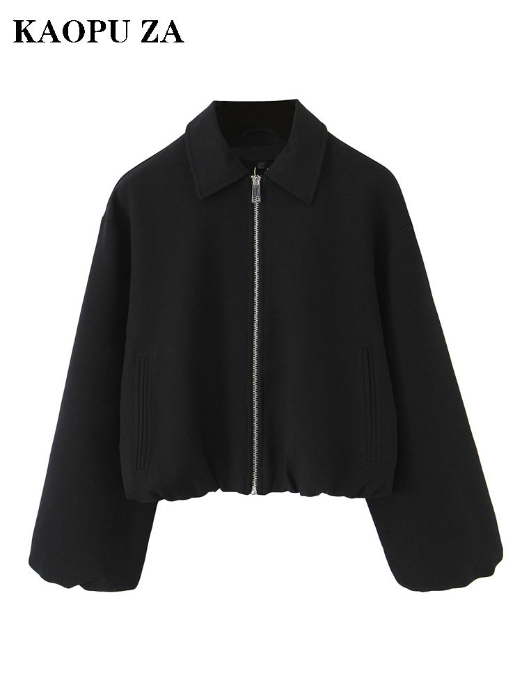 Kaopu Za European and American Style 2025 Autum New Design Women's Jacket Fashion Casual Versatile Trendyy Jacket
