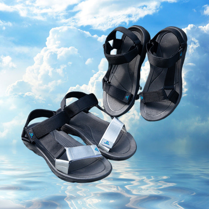 Sandals Men's Summer Beach Non-slip Wear-resistant Soft Bottom Casual Sports Sandals Couple's Outdoor Men's Sandals