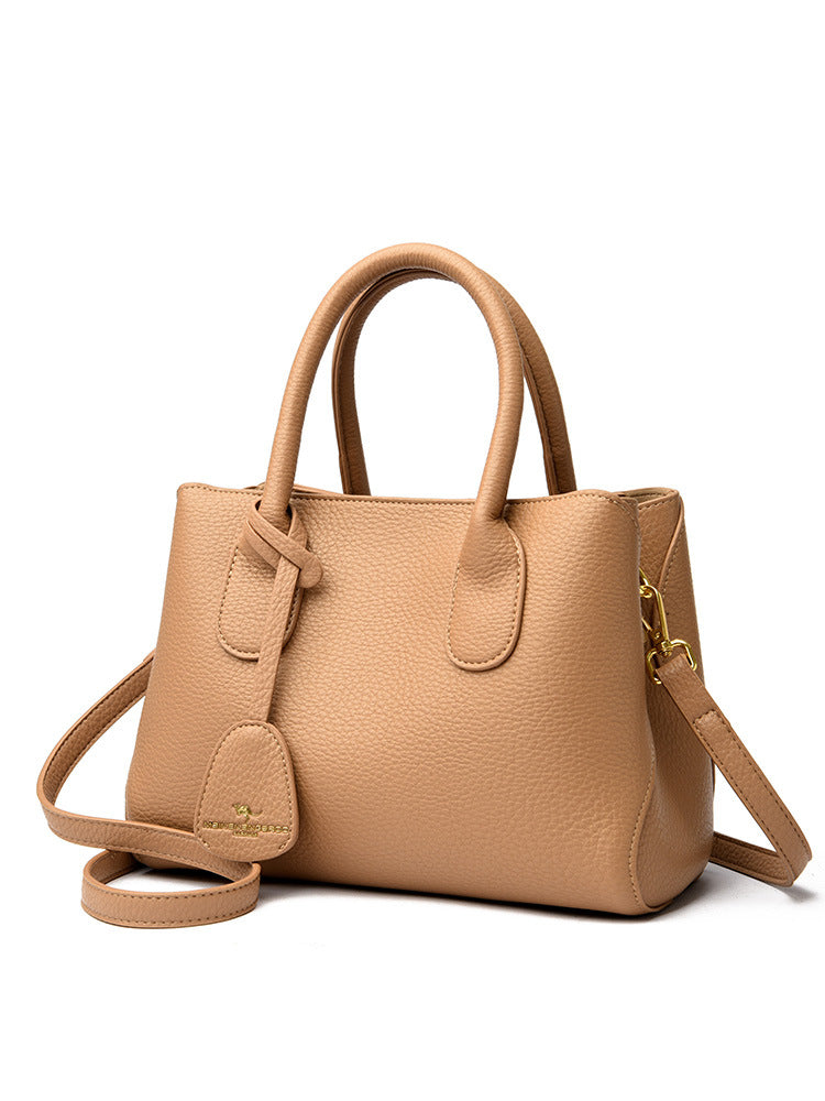 handbags Shoulder Hand Crossbody Bag 2025 New Commuter Ladies Fashion Middle-aged Handbag Mother