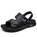 Men's Sandals Men's Trendy 2025 New Outer Wear Wear-Resistant Beach Shoes Soft Sole Soft Surface Men's Sandals and Slippers Factory Direct Sale