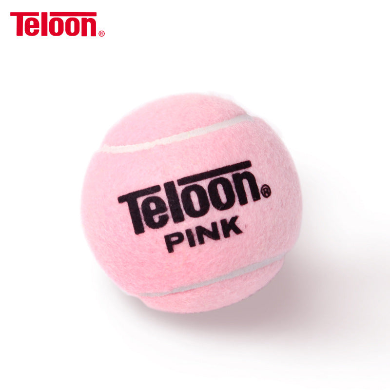 Tianlong pink tennis single rebound exercise ball self-beating training ball wear-resistant high-looking pink tennis