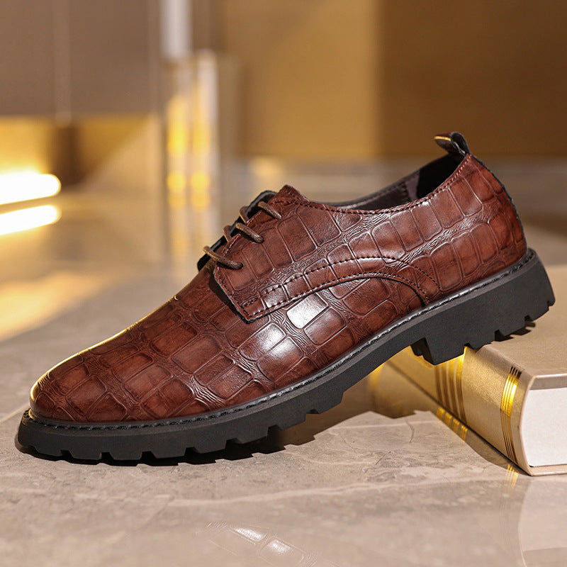 Cross-border leather shoes men's business men's shoes autumn and winter shoes British style casual men's formal shoes Amazon shoes wholesale