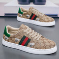 European Bee Men's Canvas Shoes Fashionable Breathable Sneakers Sports Shoes for Male Students Fashion Casual Shoes