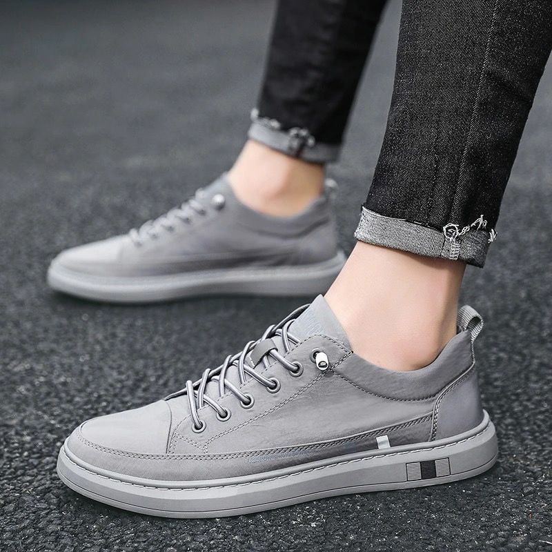 Men's sneakers  autumn new cross-border Ice Silk breathable casual men's sneakers
