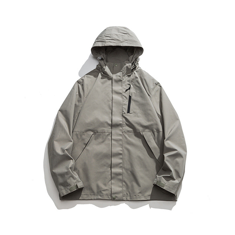 Jack Chuanyang Mountain Trendy Brand Outdoor Rush Jacket Couple's Jacket Men's and Women's Three-in-One Removable Windproof Waterproof Suit