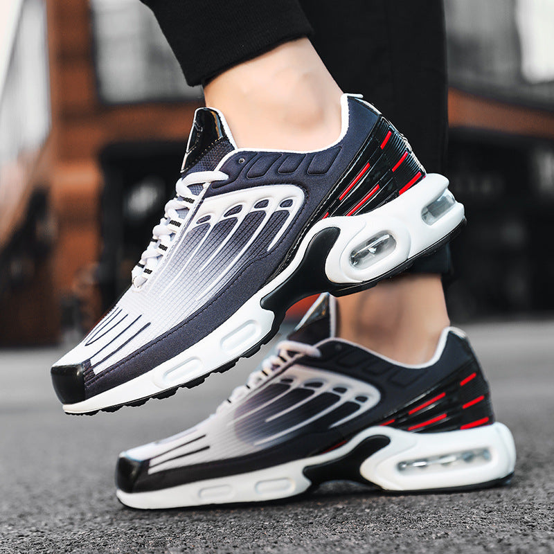 Korean Trendy  Sports Shoes Outdoor Breathable Sports Shoes Student Fashion Men's Shoes Soft Sole Large Size Lovers Shoes Women