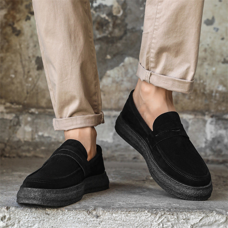 Cross-Border Men's Loafers, Beanie Shoes, 2025 Summer New Style, Casual Driving, Lightweight and Comfortable Lazy Shoes, One-Legged Shoes