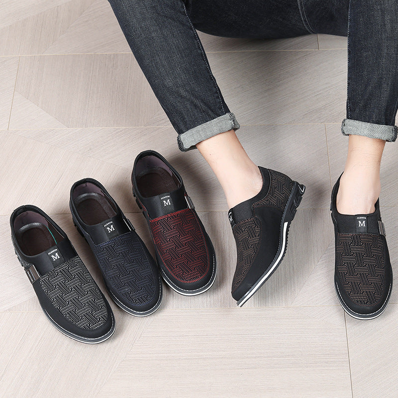 Cross-Border Men's Shoes, Large Size, Versatile Casual Leather Shoes, Slip-On Loafers, Driving Shoes, Wenzhou Shoes, Amazon 50 Gentlemen
