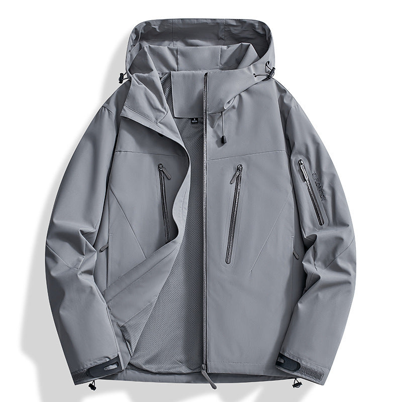 Cross-Border Thin Casual Jackets for Men and Women, Windbreaker Jackets, Waterproof and Windproof Work Jackets, Men's Jackets, Group Purchase