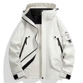 Outdoor Jackets for Men and Women, Spring & Fall Jackets, Fashionable Waterproof and Windproof Bright American Jackets, Hooded Mountaineering Jackets