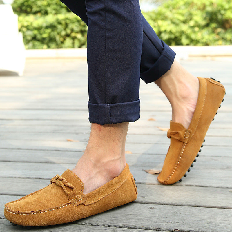Cross-border AliExpress Summer Explosions Men's Casual Outdoor Hand-stitched Slip-on Loafers for Driving