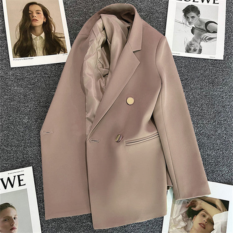 Green Small Blazer for Women 2025 Spring New Style Slimming Internet Celebrity Street Top Trendy Women