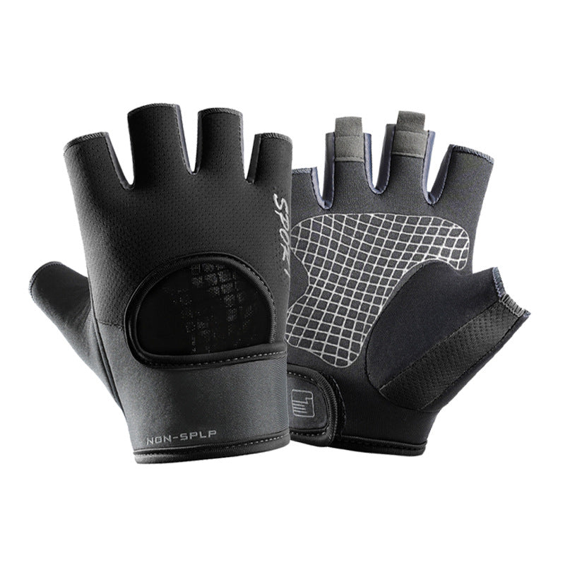 Fitness sports gloves summer women's lightweight breathable outdoor riding equipment training wear-resistant anti-cocoon A15-KJS